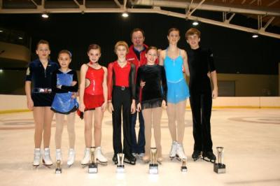 4 patinadores del Aramón Jaca participan en el Campeonato de España.Los olímpicos Sonia Lafuente y Javier Fernández, favoritos al oro.